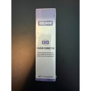 EELHOE V34 Colour Corrector Teeth Whitening‎ Treatment Purple 1 fl oz 30ml NEW